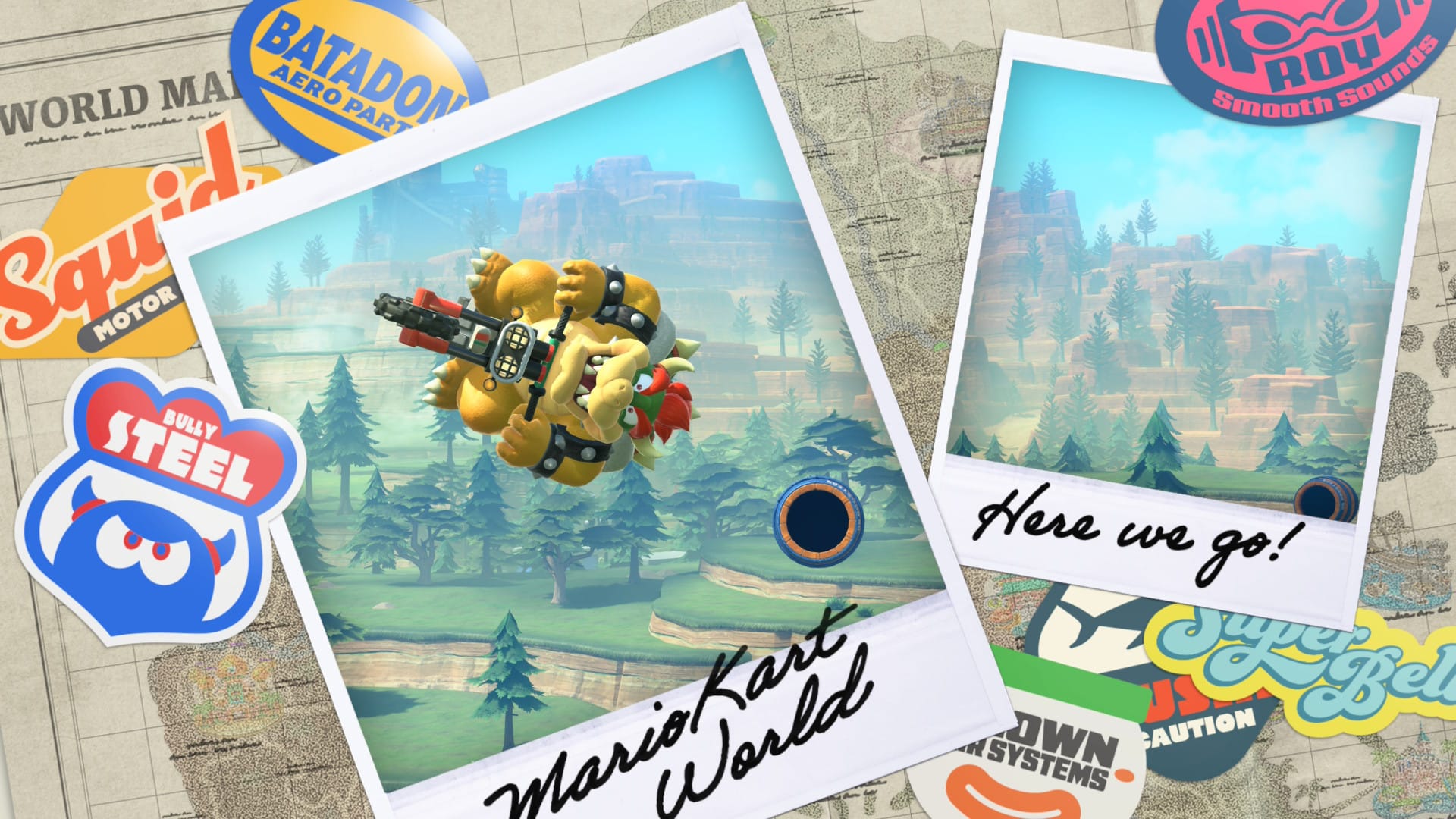 El mundo lleno e invisible de Mario Kart World